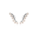 Angel Wing Pearl Earrings