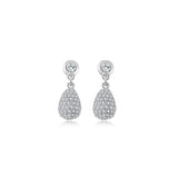 Pomegranate CZ earrings