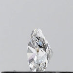 0.20ct Oval Lab Grown Diamond (Colour D, Clarity VS2, IGI Certified)
