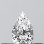 0.20ct Pear Lab Grown Diamond (Colour D, Clarity VVS2, IGI Certified)