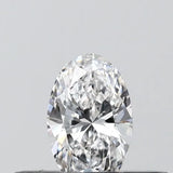 0.28ct Oval Lab Grown Diamond (Colour D, Clarity VVS2, IGI Certified)