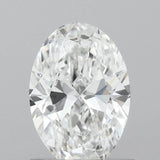 0.53ct Oval Lab Grown Diamond (Colour D, Clarity VS2, IGI Certified)