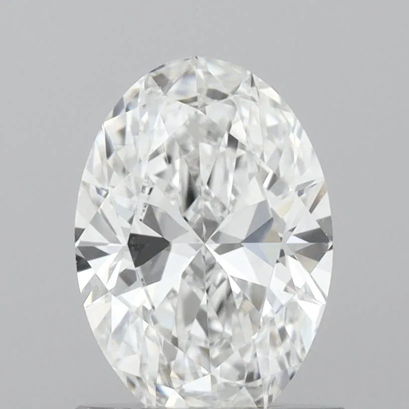 0.53ct Oval Lab Grown Diamond (Colour D, Clarity VS2, IGI Certified)