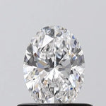 0.64ct Oval Lab Grown Diamond (Colour D, Clarity VS1, IGI Certified)