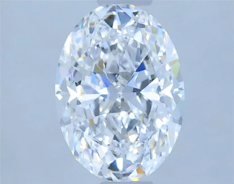 0.65ct Oval Natural Diamond (Colour D, Clarity VVS2, GIA Certified)