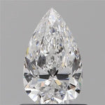 0.70ct Pear Natural Diamond (Colour D, Clarity VVS2, GIA Certified)