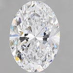 0.98ct Oval Lab Grown Diamond (Colour D, Clarity IF, IGI Certified)