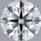 1.01ct Round Natural Diamond (Colour F, Clarity VS2, Cut EX, IGI Certified)
