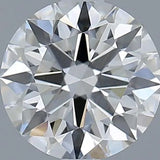 1.06ct Round Natural Diamond (Colour H, Clarity VVS2, Cut EX, IGI Certified)