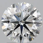 1.08ct Round Natural Diamond (Colour F, Clarity VVS2, Cut EX, GIA Certified)