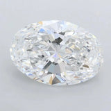 1.25ct Oval Lab Grown Diamond (Colour D, Clarity FL, IGI Certified)