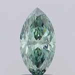 1.41ct Marquise Lab Grown Diamond (Colour Fancy Vivid Green, Clarity VS1, IGI Certified)