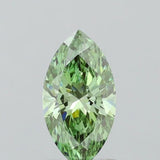 1.50ct Marquise Lab Grown Diamond (Colour Fancy Vivid Green, Clarity VVS2, IGI Certified)