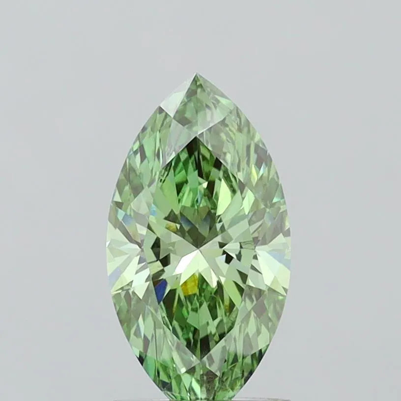 1.50ct Marquise Lab Grown Diamond (Colour Fancy Vivid Green, Clarity VVS2, IGI Certified)