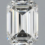1.98ct Emerald Lab Grown Diamond (Colour G, Clarity VVS2, IGI Certified)