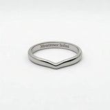 Simple amour - Man's Ring