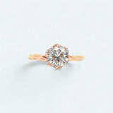 Tresse Rosé Infini - Engagement Ring