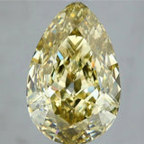 2.02ct Pear Natural Diamond (Colour Fancy Yellow, Clarity VS2, GIA Certified)