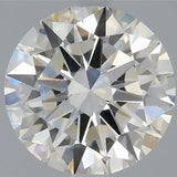 2.50ct Round Lab Grown Diamond (Colour H, Clarity VS1, Cut EX, IGI Certified)