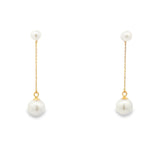 Drop Freshwater Pearl Earring