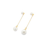 Drop Freshwater Pearl Earring