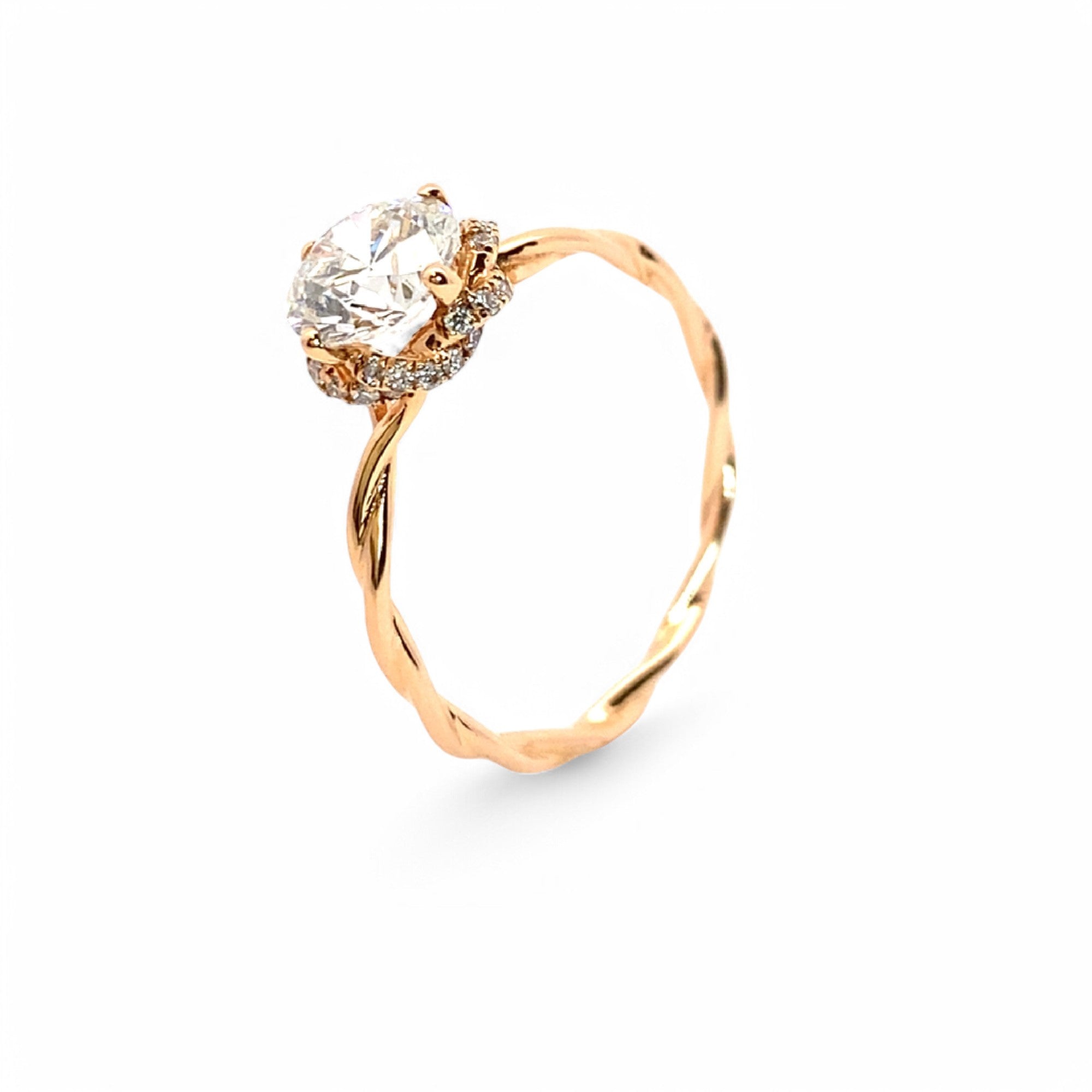 Tresse _Rosé_Infini _Engagement_Ring_Montresor_1