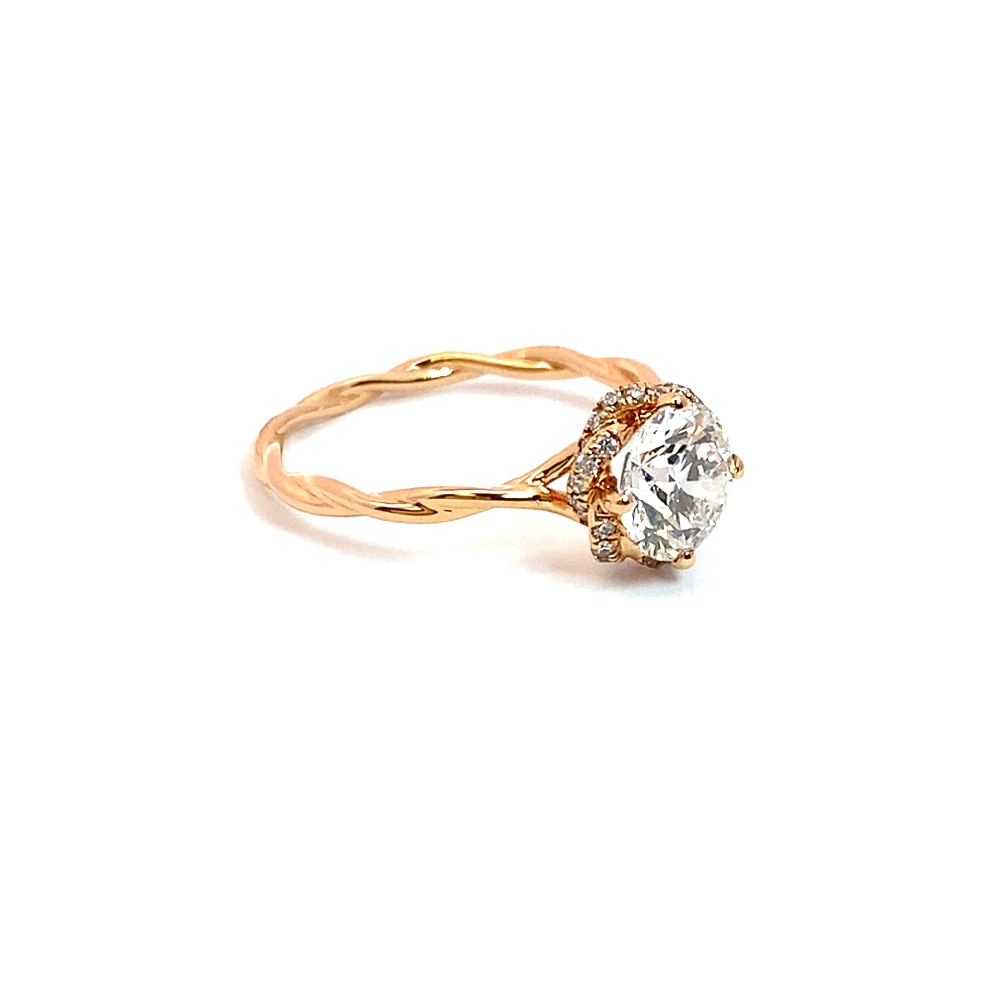 Tresse _Rosé_Infini _Engagement_Ring_Montresor_5